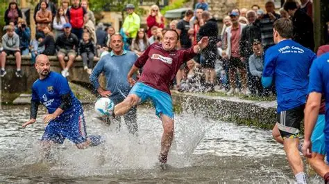 Football in the River | Bourton-on-the-Water 